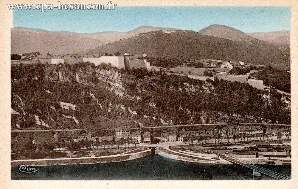 BESANÇON-les-BAINS (Doubs) - Entrée du Canal sous la Citadelle